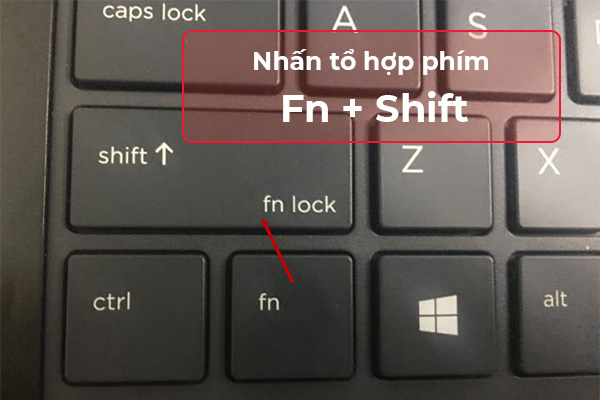Cách tắt phím Fn trên laptop HP