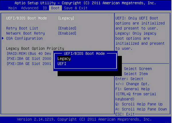 Cách kiểm tra BIOS và UEFI trên máy tính qua màn hình khởi động 