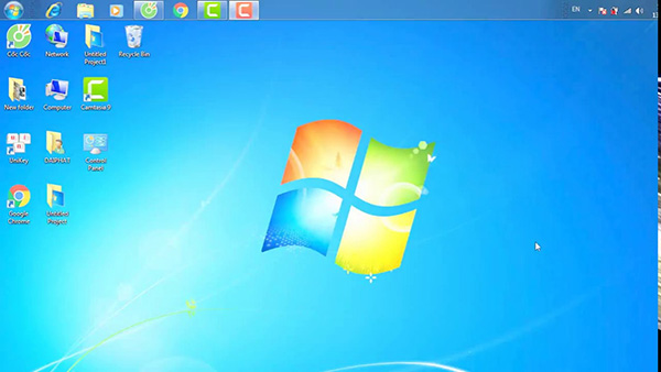 Cách đưa icon phần mềm ra Desktop trên Win 7