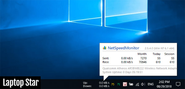 Cách kiểm tra tốc độ mạng trên Windows